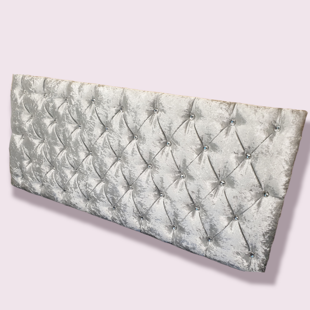 Headboards Crushed Velvet Plush Velvet Chesterfield Design