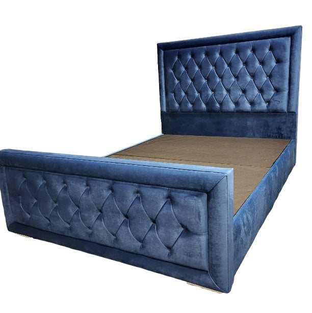 Bumper frame bed single double king size super king