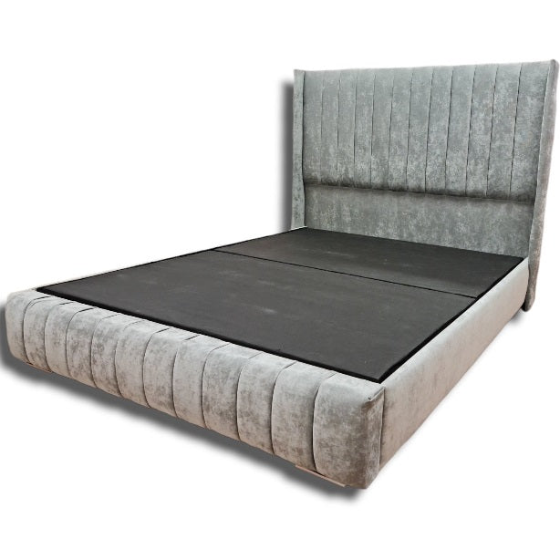 Buy Now Pay Later Beds Line Wingback Bed High Head Low Foot