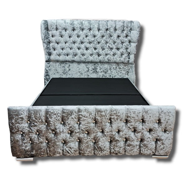 Buy Now Pay Later Beds Sardar Butterfly Wingback Bed on Finance
