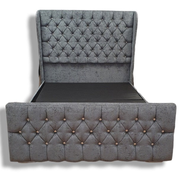 Buy Now Pay Later Beds Wingback Bed Over 40 Colours
