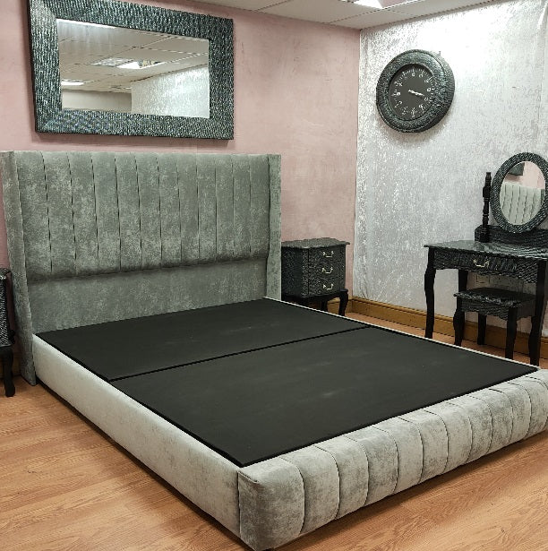 New York Wingback Bed on Finance Pay Monthly Beds