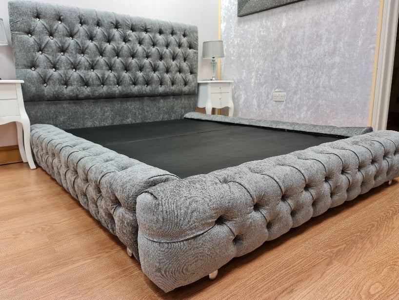 Slimline Rania Bed on Finance Luxury Beds Pay Monthly