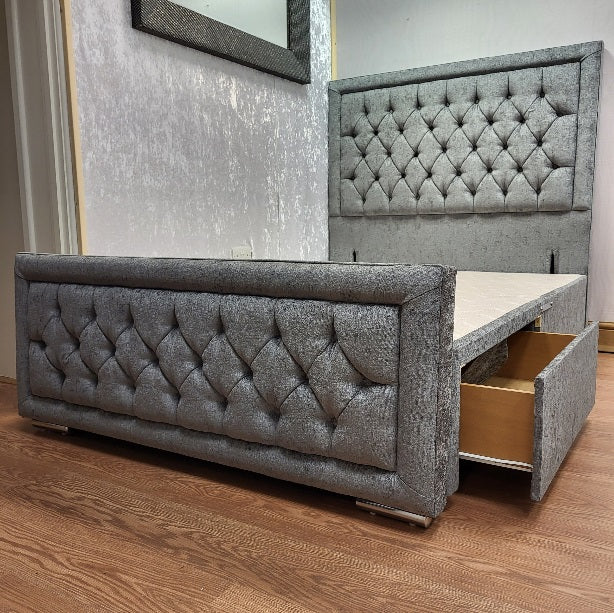 Small Double Storage Bed 2 or 4 Drawer Beds 4ft SmallDouble