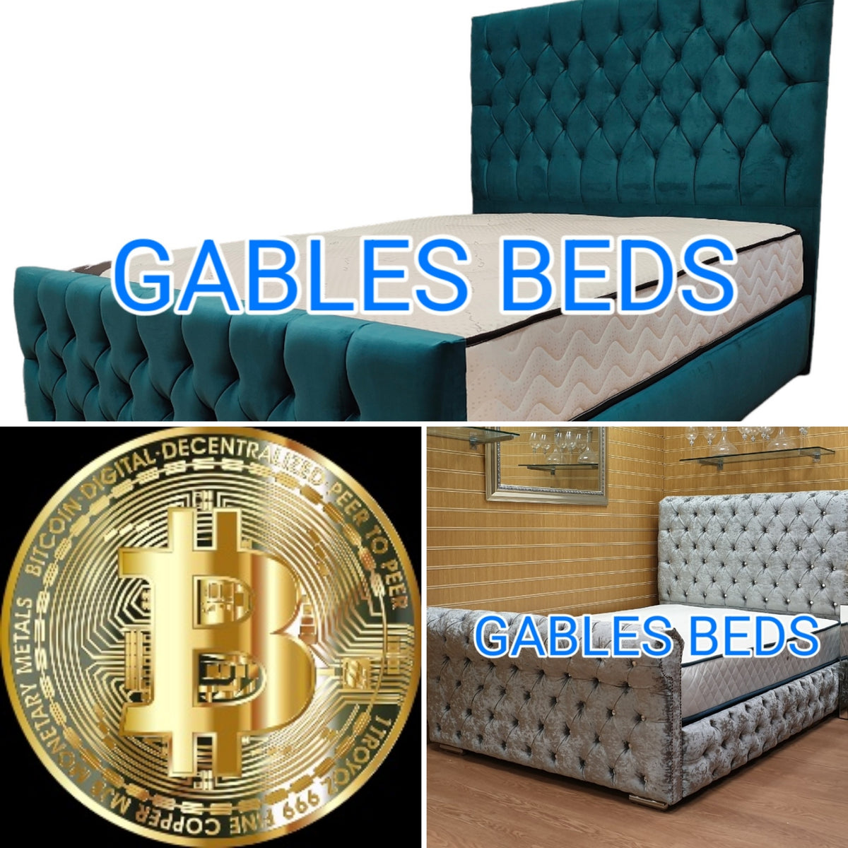 Buying a New Bed with Bitcoin and Crypto | Gables Beds