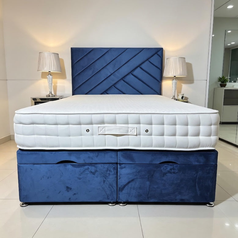 Pay Per Month Plush Velvet Beds