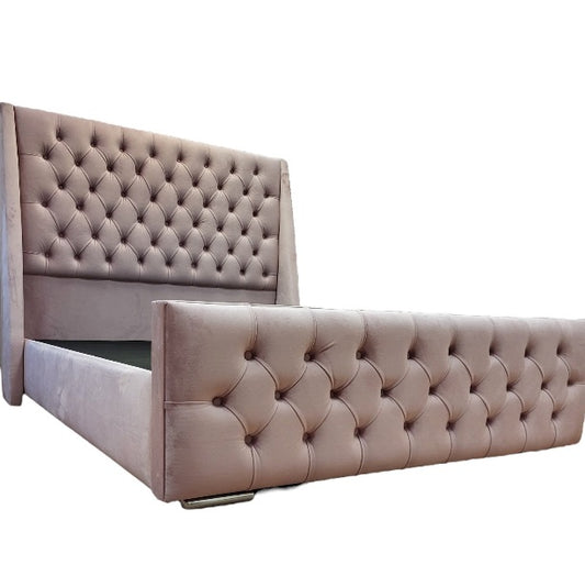 Buy Now Pay Later Beds Hilton Wingback Bed on Finance - Gables Beds
