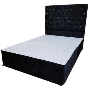 Crushed Velvet Chubbies Storage Bed