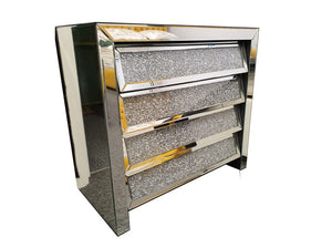 Glitter Mirrored Drawers - Gables Beds