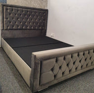 Hampton Plush Velvet Bed with Clearpay