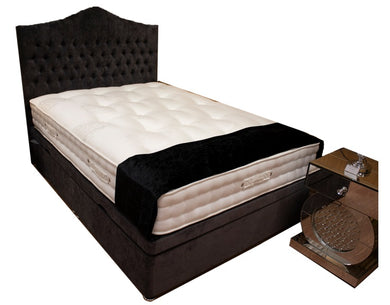 Maya Ottoman Divan Bed on Finance Velvet - Gables Beds