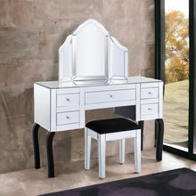 Mirror Dresser Set Inlcuding Mirror Table + Stool - Gables Beds