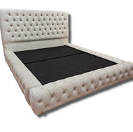 Slimline Rania Plush Velvet Bed - Gables Beds