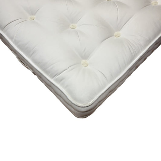 Zoe Natural Cotton Wool Silk Pocket Sprung Hand Stitched Mattress