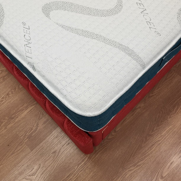 Zoe Natural Talalay Latex Pocket Sprung Hand Stitched Mattress - Gables Beds
