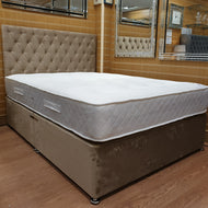 Buy Now Pay Later Beds Chesterfield Plush Velvet Divan Bed Set on Finance - Gables Beds